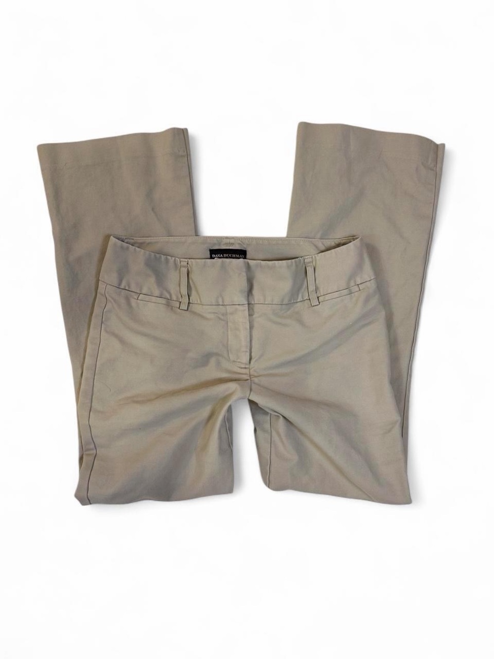 Dana Buchman Signature Tan Flare Pants